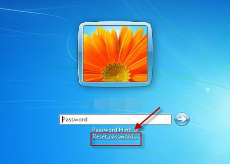 forgot windows 7 password factory reset