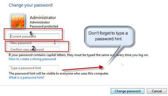 How To Change Windows 7 Password With Easy-to-use Windows 7 Password 