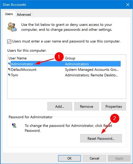 netgear genie windows 10 change password