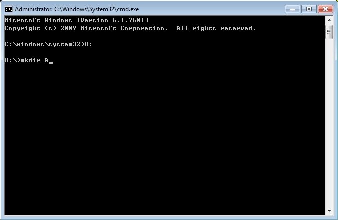 How To Create Open Rename And Force Delete A Folder Using Command Prompt