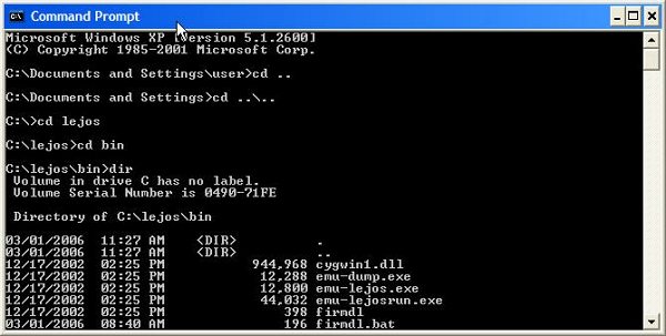 windows find file from command line