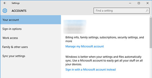 fix microsoft account for apps on other devices